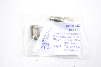Bleeder Screw Repair Kit NOS