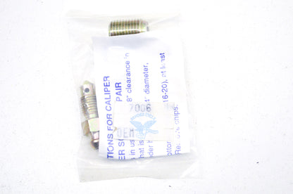 Bleeder Screw Repair Kit NOS