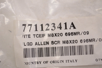 OEM Ducati 77112341A Screw M8x20 NOS
