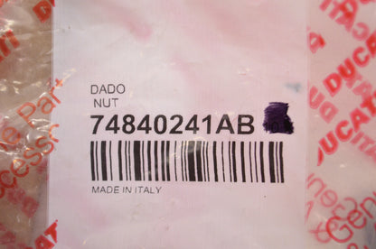 OEM Ducati 74840241AB Nut M10x1.25x10 Qty 3 NOS