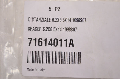 New OEM Ducati Spacer 6.2x8.5x14 NOS