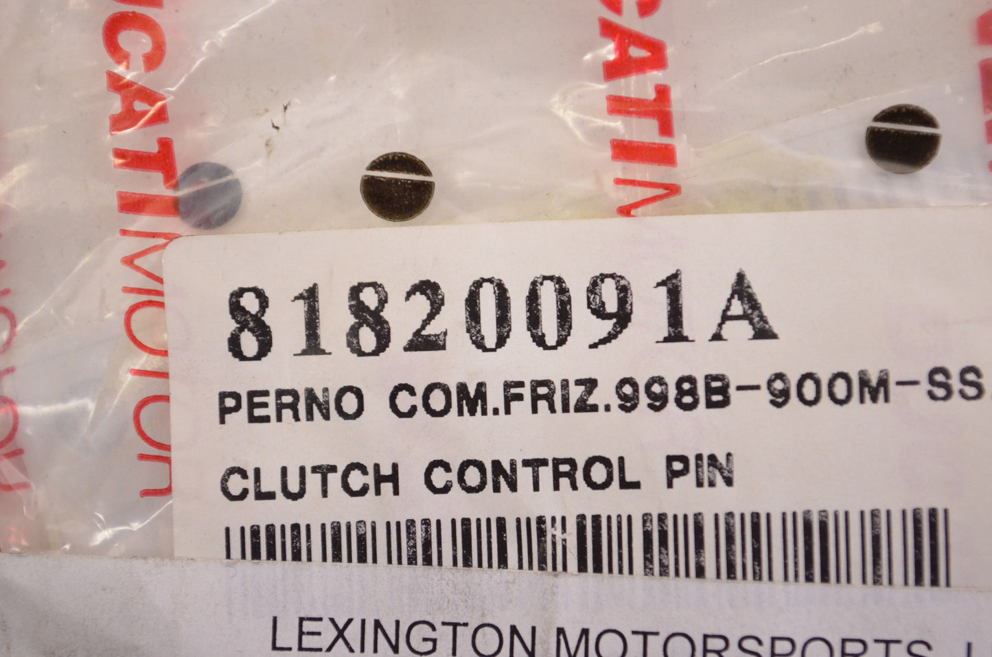Clutch Control Pin NOS