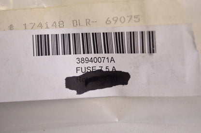 New OEM Ducati 7.5 Amp Fuse Qty 2 NOS