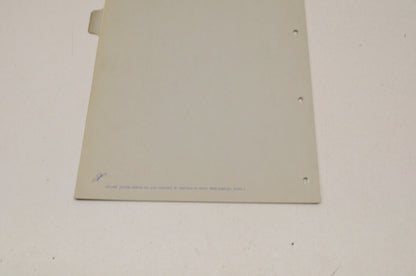 OEM Suzuki GS1100E Supplementary Service Manual GS1100E