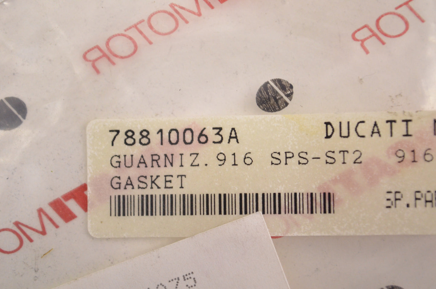 OEM Ducati 78810063A Pump Cover Gasket NOS