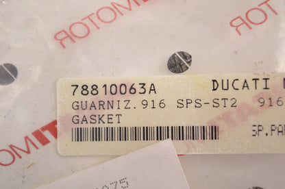 OEM Ducati 78810063A Pump Cover Gasket NOS