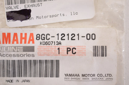 New OEM Yamaha Exhaust Valve NOS