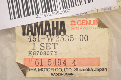New OEM Yamaha Brake Shoe Kit NOS
