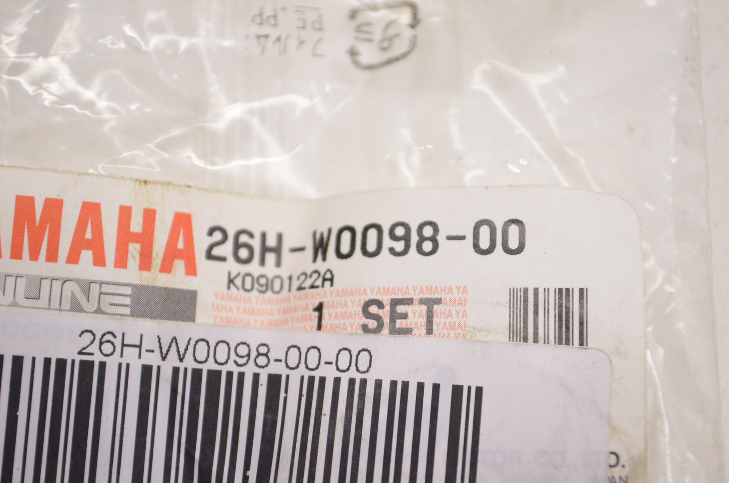 New OEM Yamaha 26H-W0098-00-00 Push Lever Seal Kit NOS