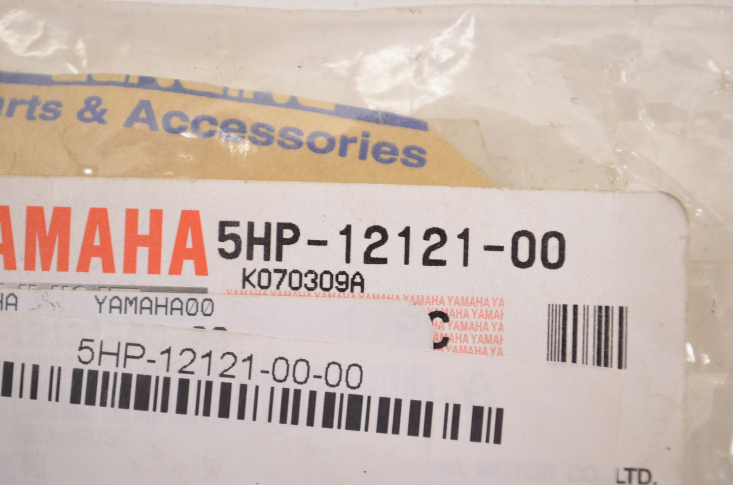 OEM Yamaha 5HP-12121-00-00 Exhaust Valve NOS