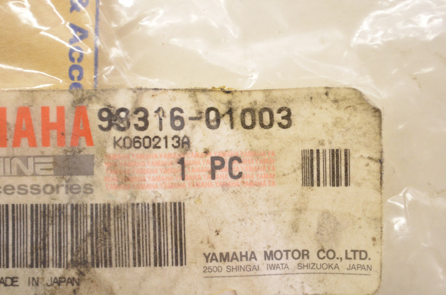 New OEM Yamaha Bearing NOS