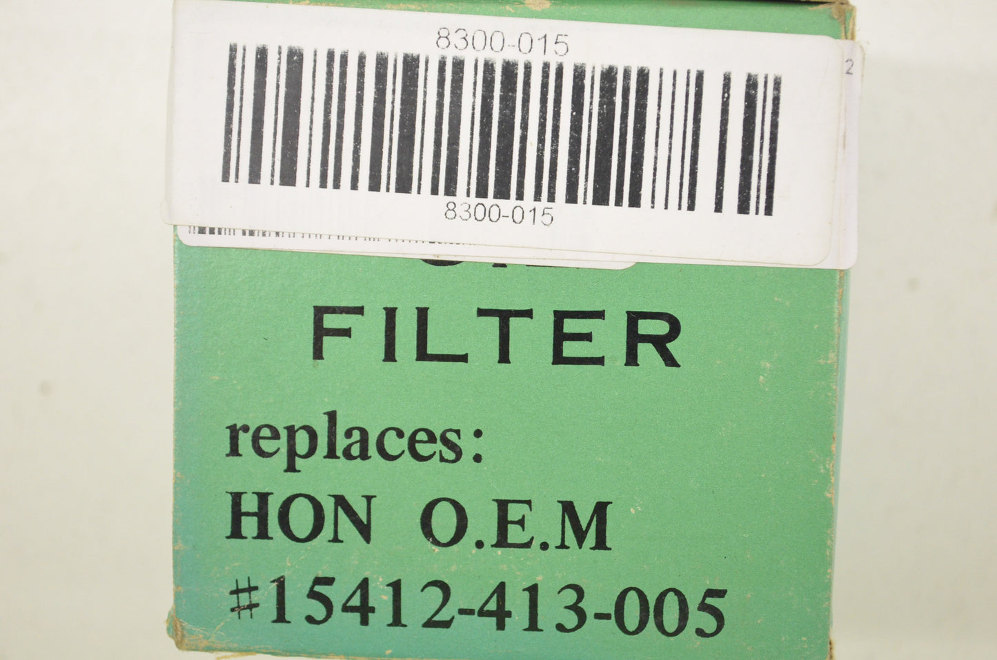 Parts Unlimited 8300-015, 15412-413-005 Oil Filter NOS