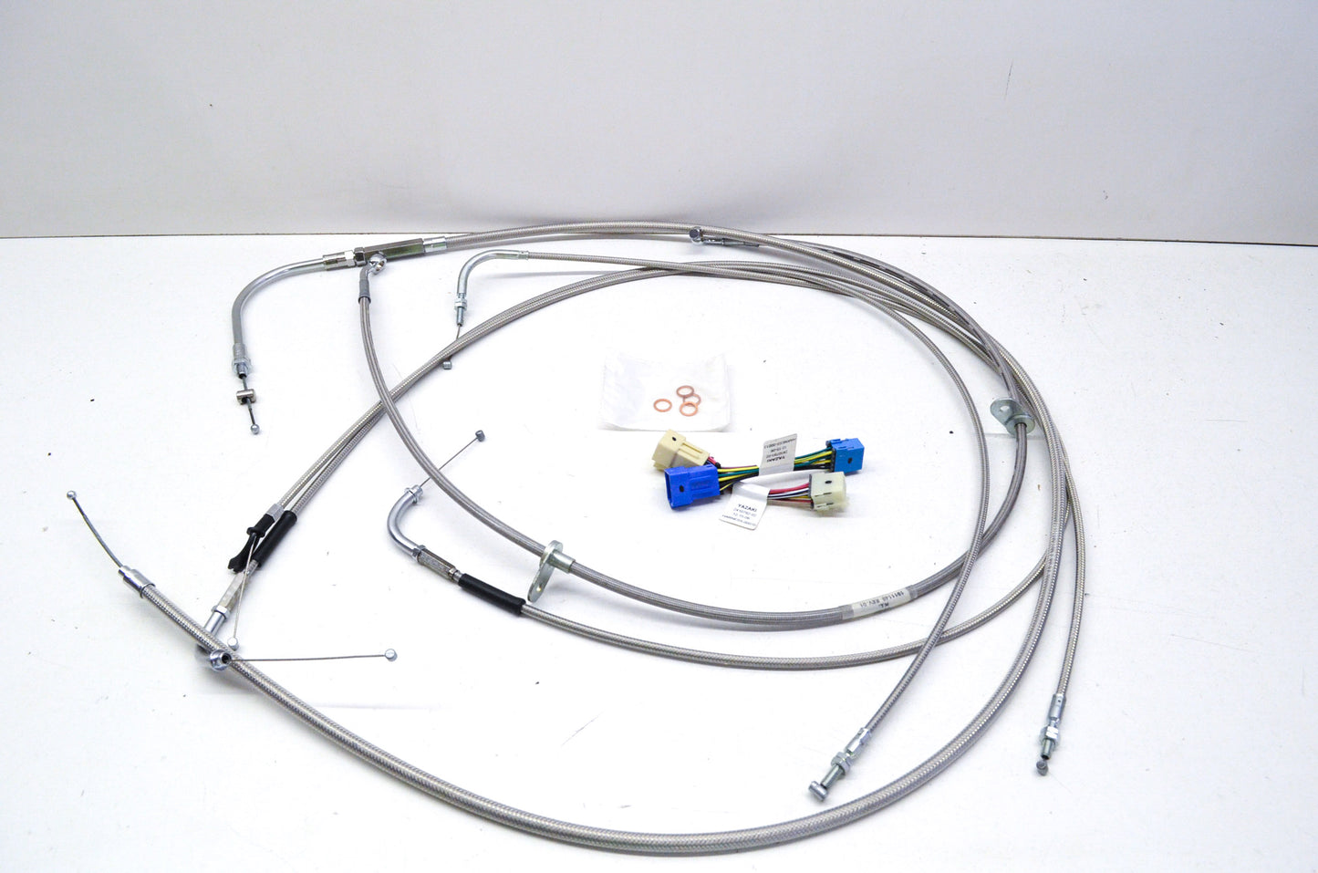 New OEM Polaris Victory Braided Cable Kit Beach Bar NOS