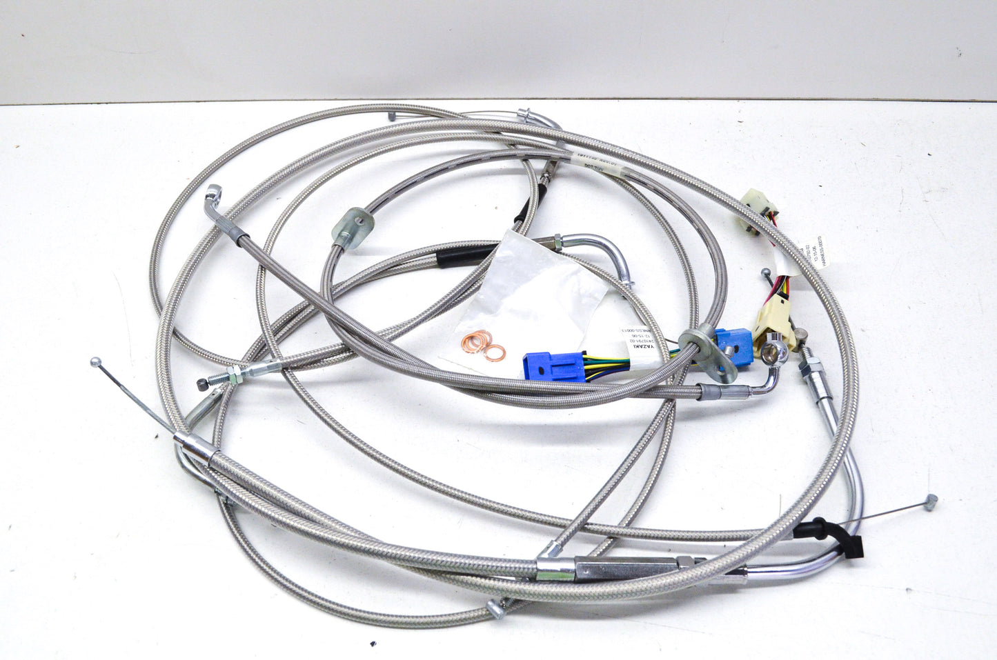 New OEM Polaris Victory Braided Cable Kit Beach Bar NOS