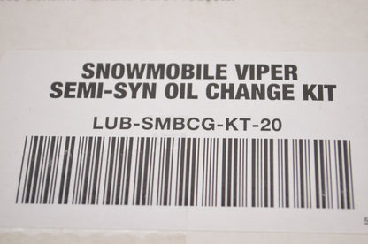 OEM Yamaha LUB-SMBCG-KT-20 Snowmobile Oil Change Kit NOS