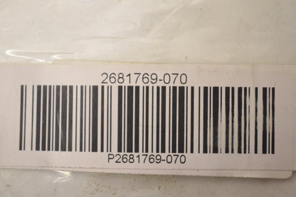 New OEM Polaris 2681769-070 Black Seat Cover NOS
