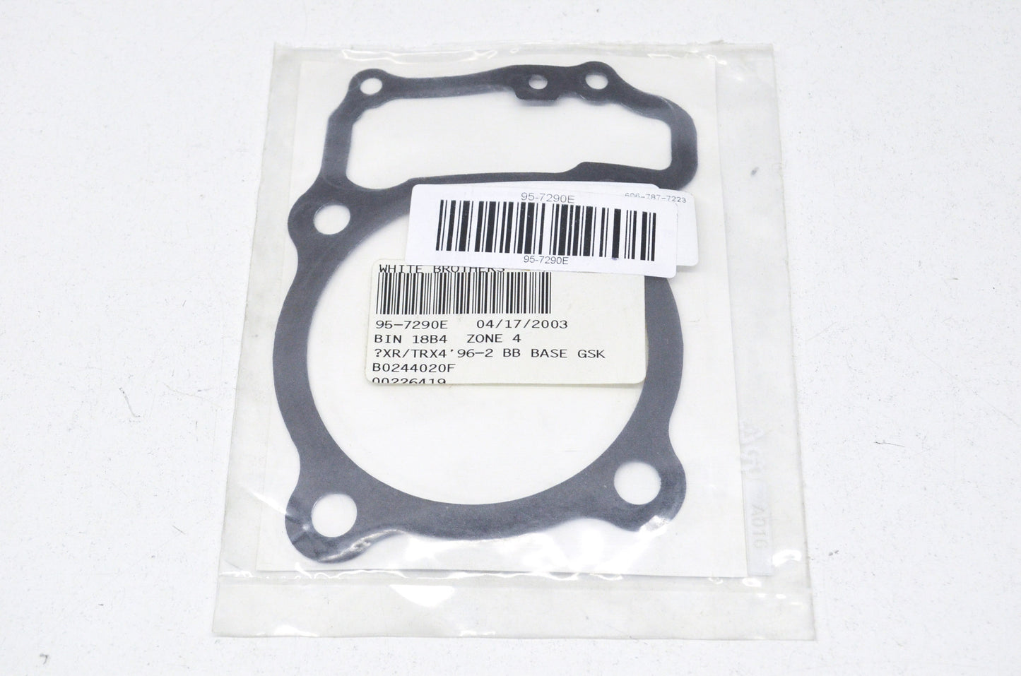 White Brothers 95-7290E Gasket NOS