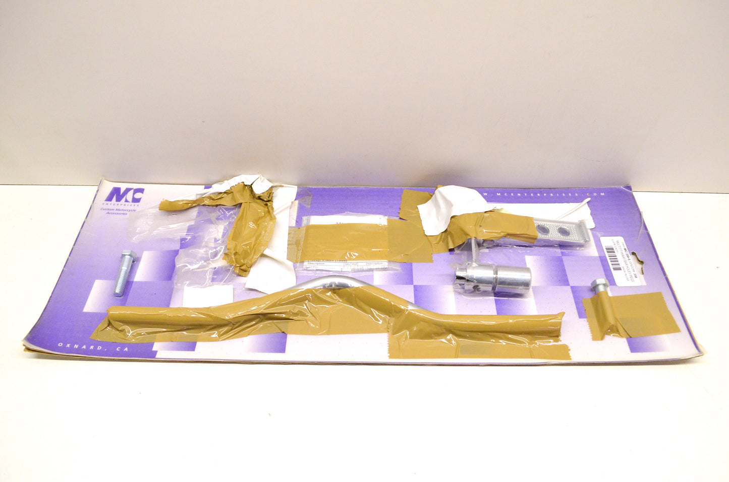 MC Enterprises MC-358-A Multi Fit Hiway Bar & Holey Peg Kit NOS