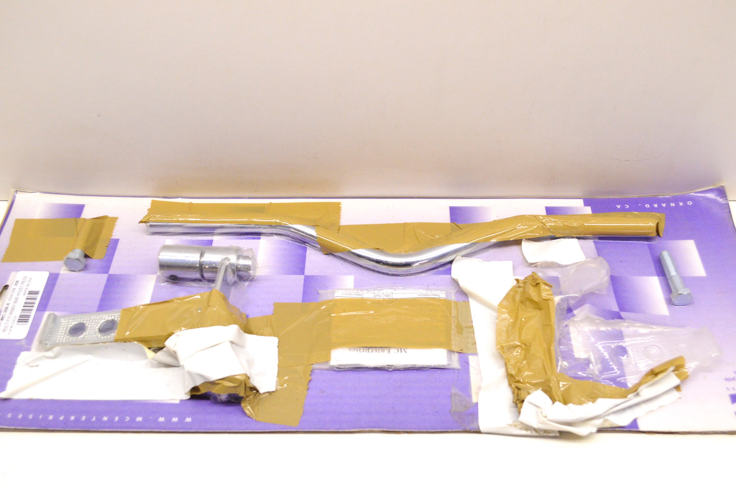 MC Enterprises MC-358-A Multi Fit Hiway Bar & Holey Peg Kit NOS