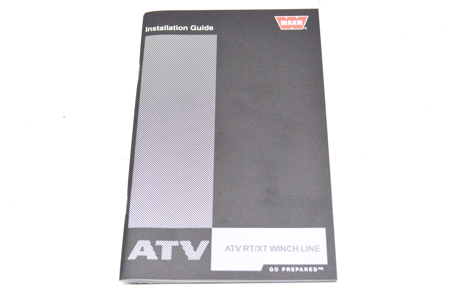 Warn 74374A0, 74374-A0 Installation Guide ATV RT/XT Winch Line NOS