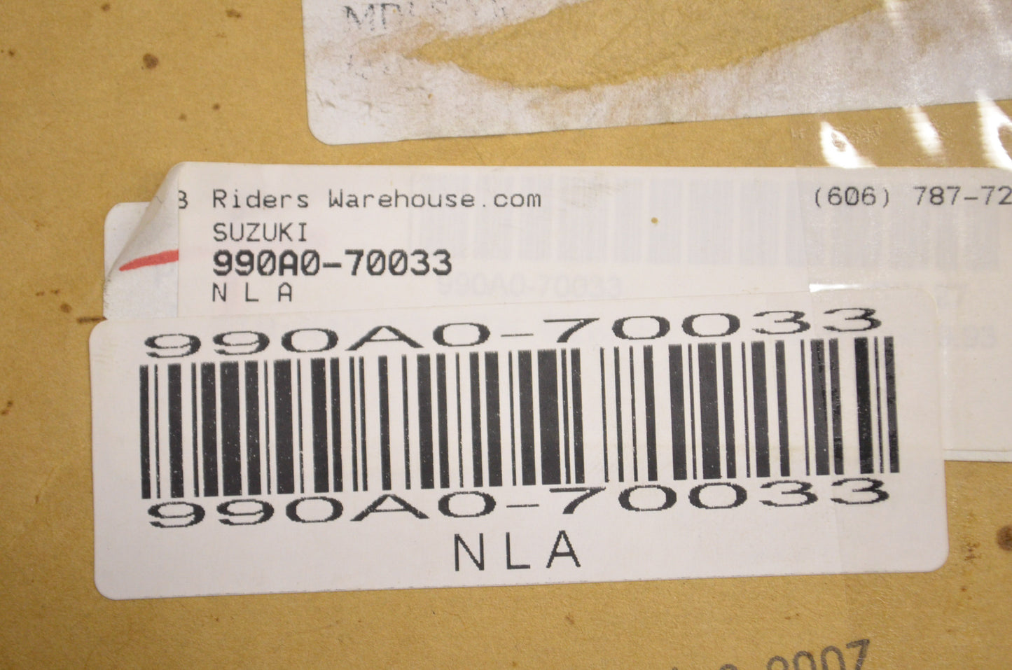 New OEM Suzuki Touring Windshield NOS