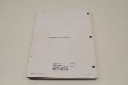 OEM Suzuki DR-Z400S/SM Service Manual DR-Z400S/SM