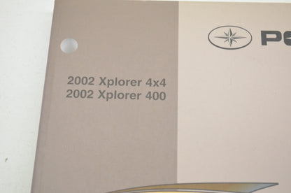 OEM Polaris 9917203 Service Manual 02 Xplorer NOS