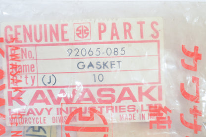 OEM Kawasaki 92065-085 Oil Tank Cap Gasket Qty 2 NOS