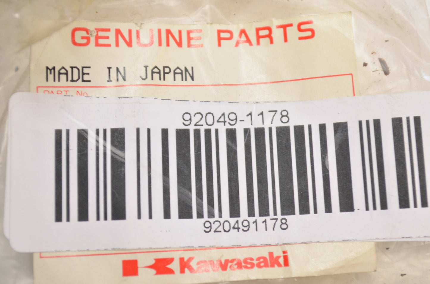 OEM Kawasaki 92049-1178 Fork Oil Seal NOS