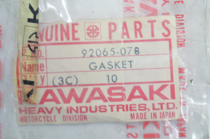 OEM Kawasaki 92065-078 Banjo Bolt Gasket