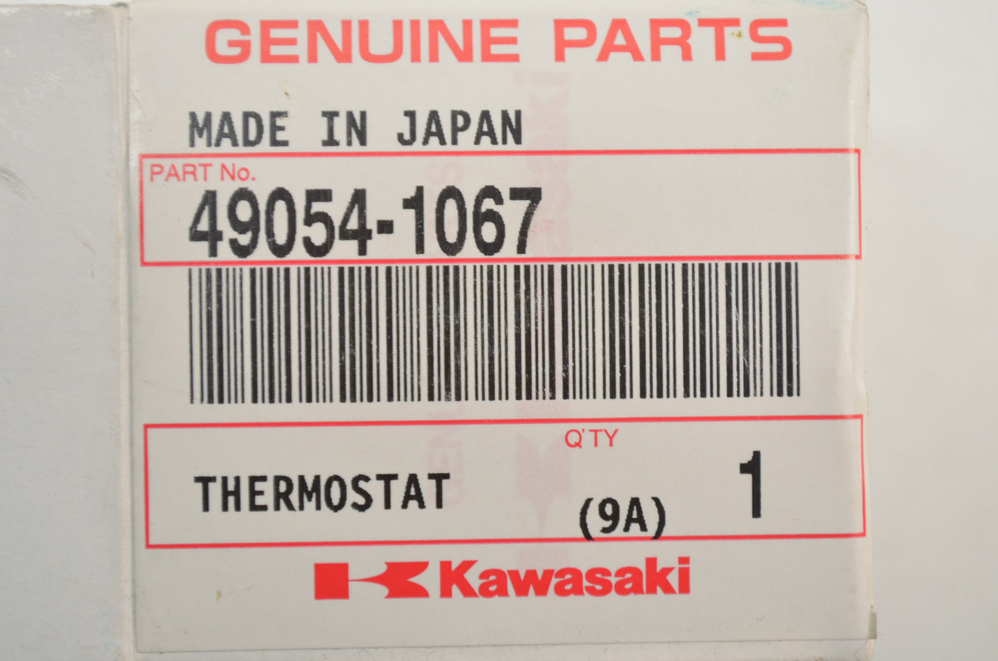 New OEM Kawasaki 49054-1067 Thermostat NOS