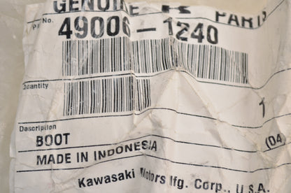 OEM Kawasaki 49006-1240 Drive Shaft Boot NOS