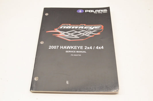 OEM Polaris 9920795 Service Manual 07 Hawkeye 2X4/4X4/Int NOS