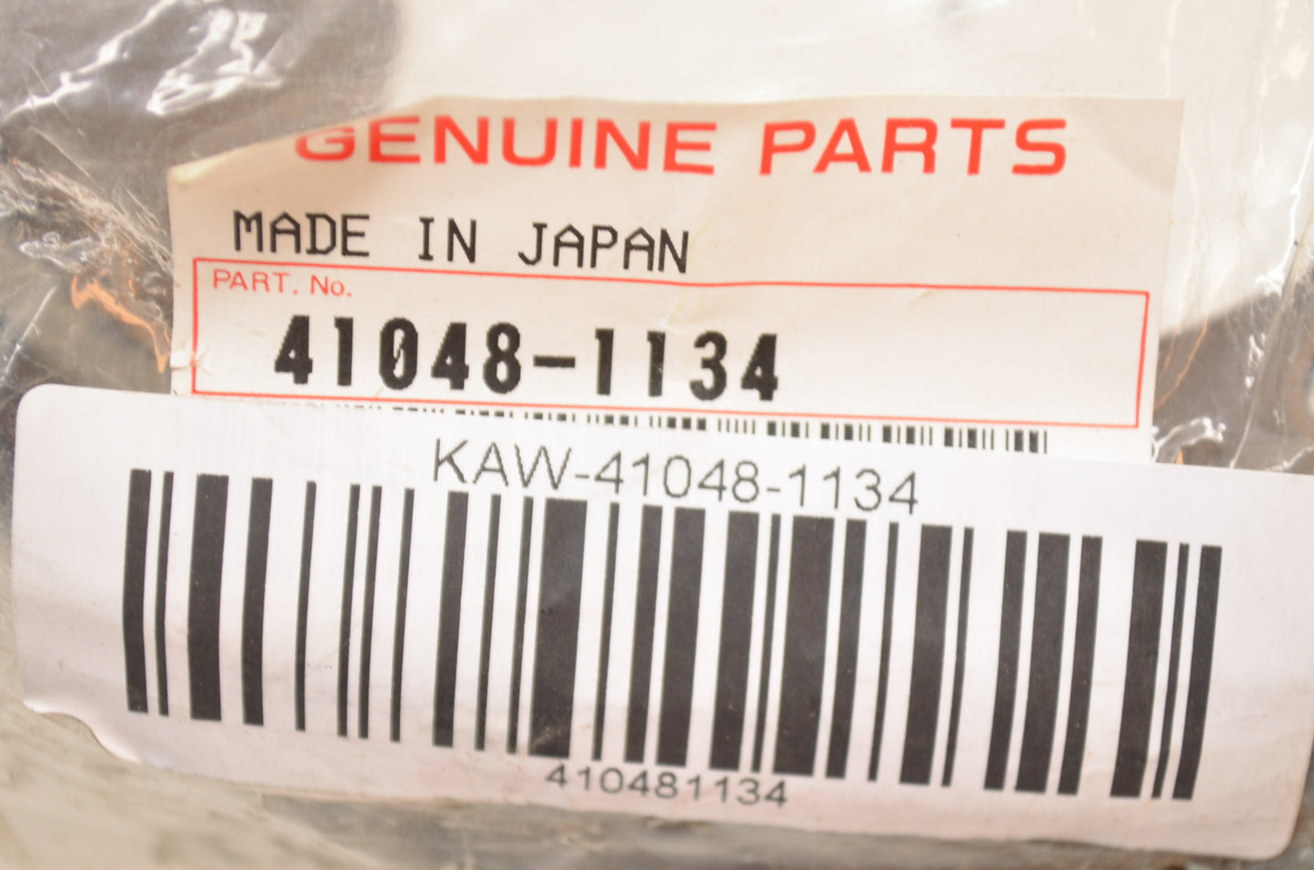 OEM Kawasaki 41048-1134 Brake Shoe Qty 2 NOS