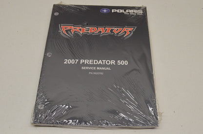 OEM Polaris 9920782 Service Manual 07 Predator 500 NOS