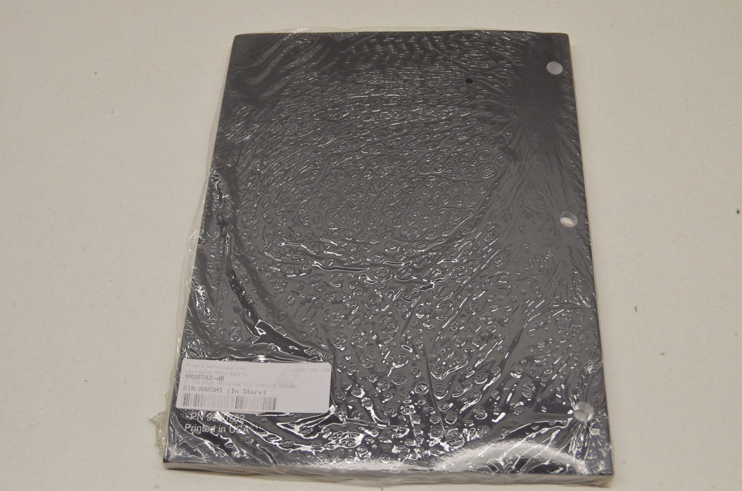 OEM Polaris 9920782 Service Manual 07 Predator 500 NOS