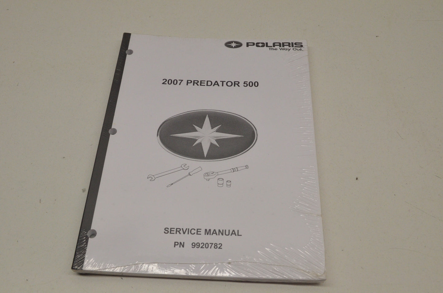 OEM Polaris 9920782 Service Manual 07 Predator 500 NOS