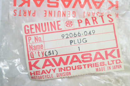 OEM Kawasaki 92066-049 Plug Qty 2 NOS