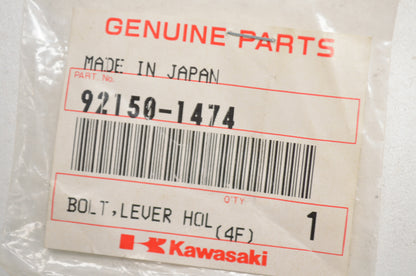 OEM Kawasaki 92150-1474 Lever Holder Bolt Qty 2 NOS