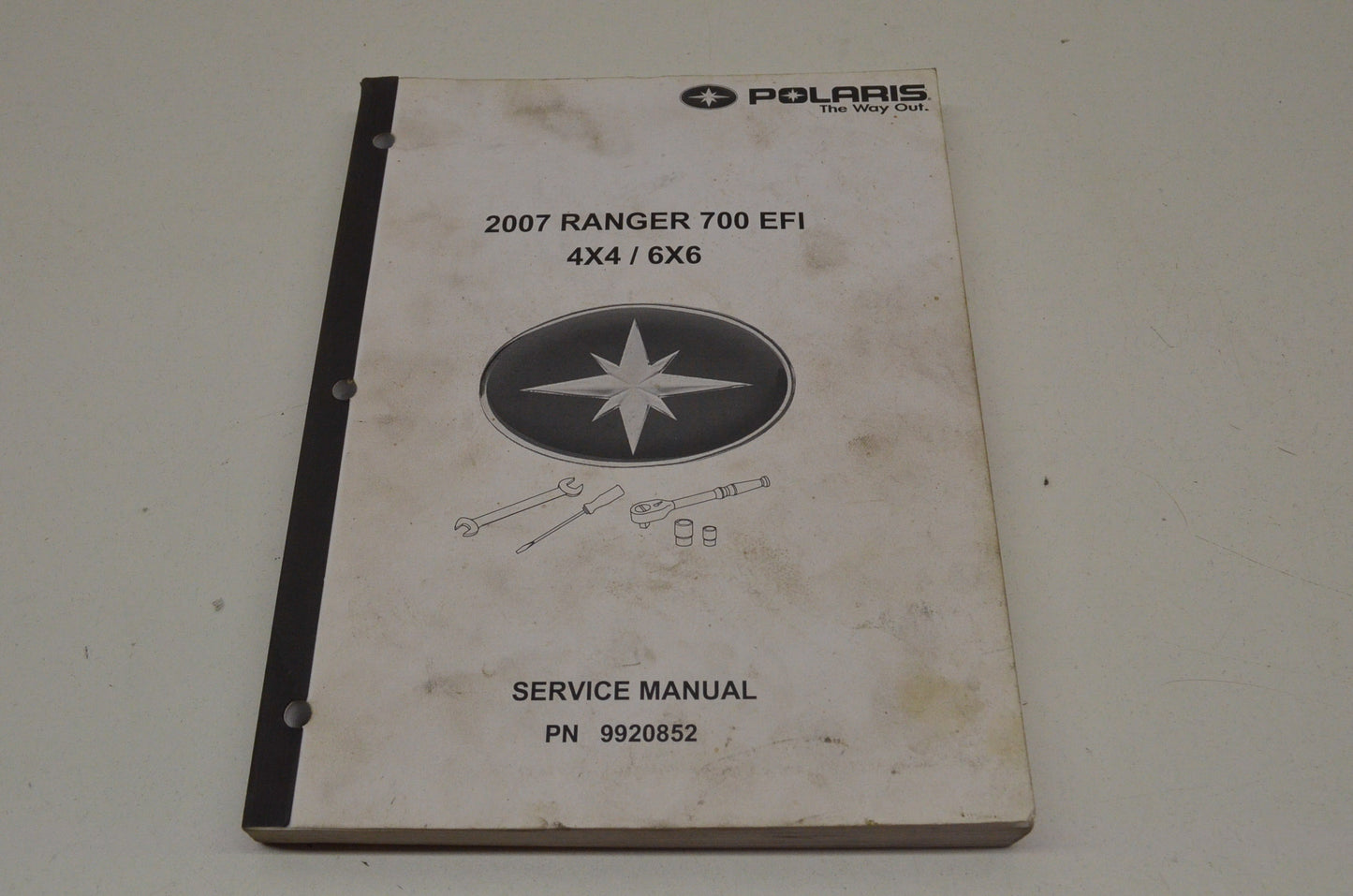 OEM Polaris 9920852 Service Manual 07 Ranger 700/EFI
