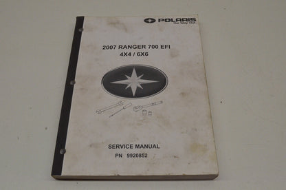 OEM Polaris 9920852 Service Manual 07 Ranger 700/EFI
