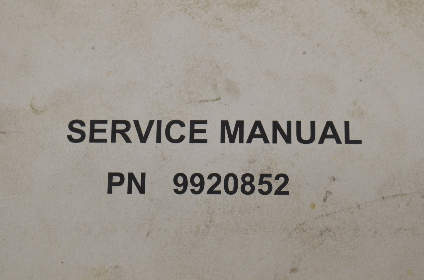 OEM Polaris 9920852 Service Manual 07 Ranger 700/EFI