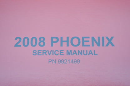 OEM Polaris 9921499 Service Manual 08 Phoenix 200 NOS