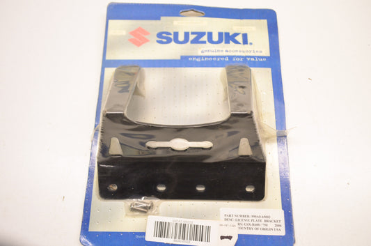 License Plate Bracket Kit 06 GSX-R600/750 NOS