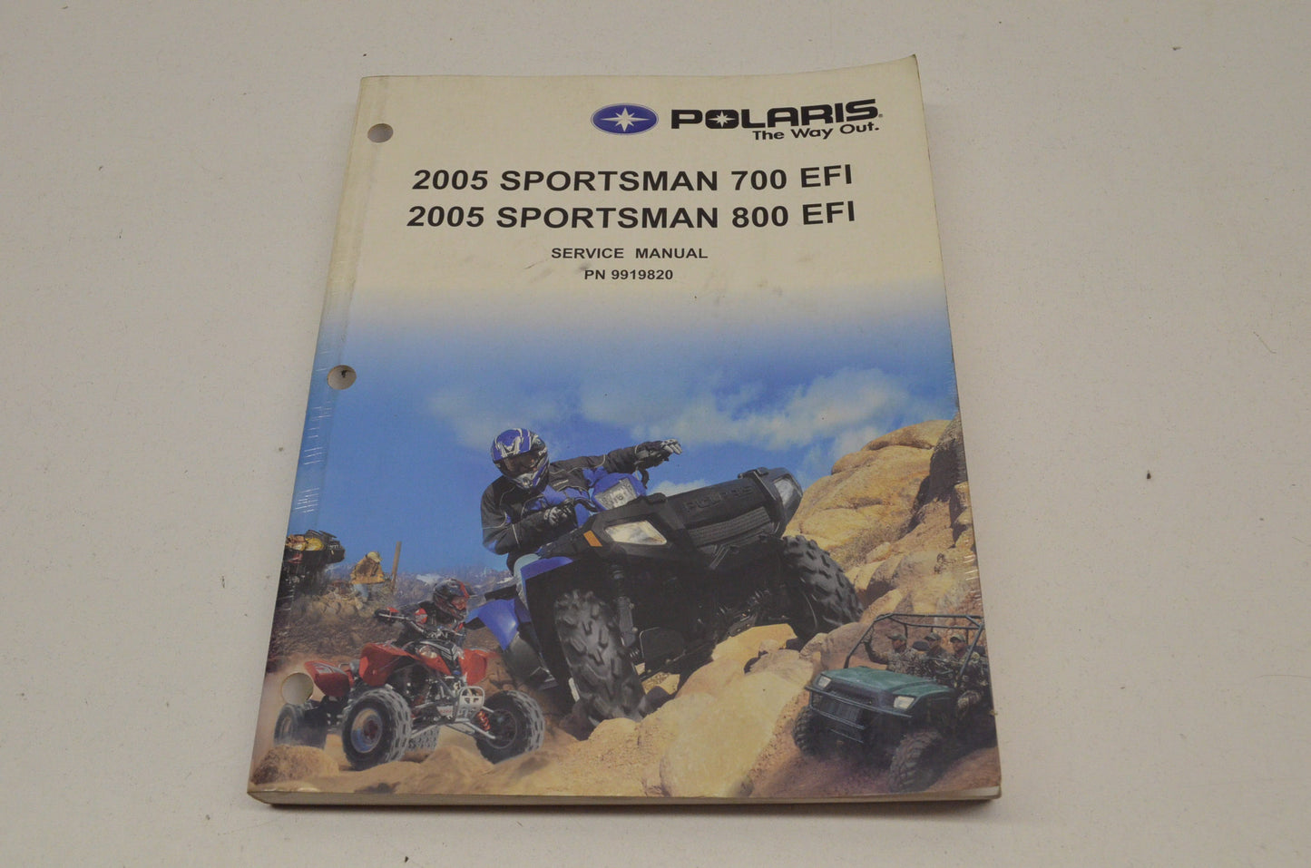 OEM Polaris 9919820 Service Manual 06 Sportsman 700,800 EFI