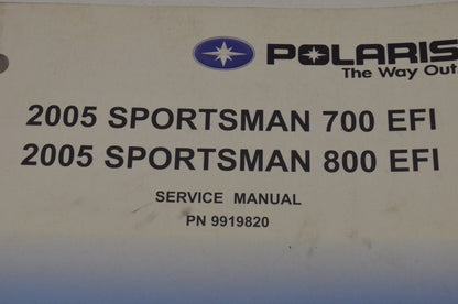 OEM Polaris 9919820 Service Manual 06 Sportsman 700,800 EFI