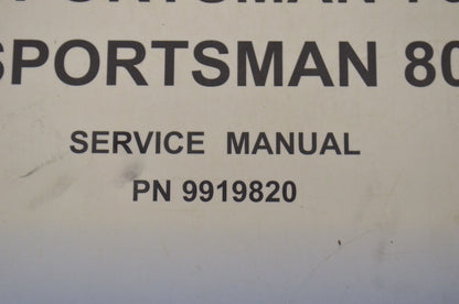 OEM Polaris 9919820 Service Manual 06 Sportsman 700,800 EFI
