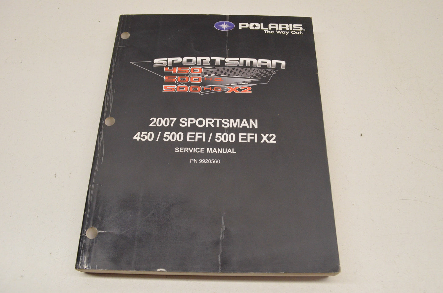 OEM Polaris 9920560 Service Manual 07 Sportsman 450/500