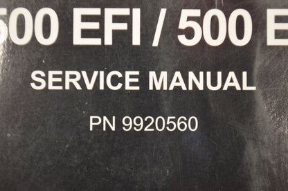 OEM Polaris 9920560 Service Manual 07 Sportsman 450/500