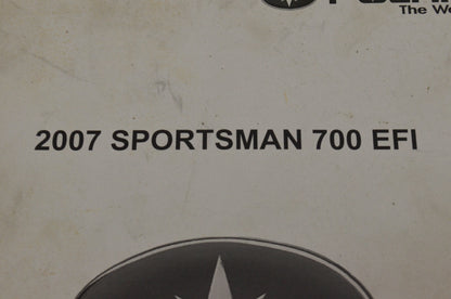 OEM Polaris 9920378 Service Manual 07 Sportsman 700/800 EFI